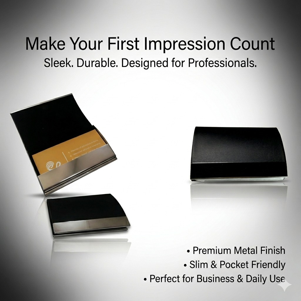 Executive Card Holder With Your Name - Image 3