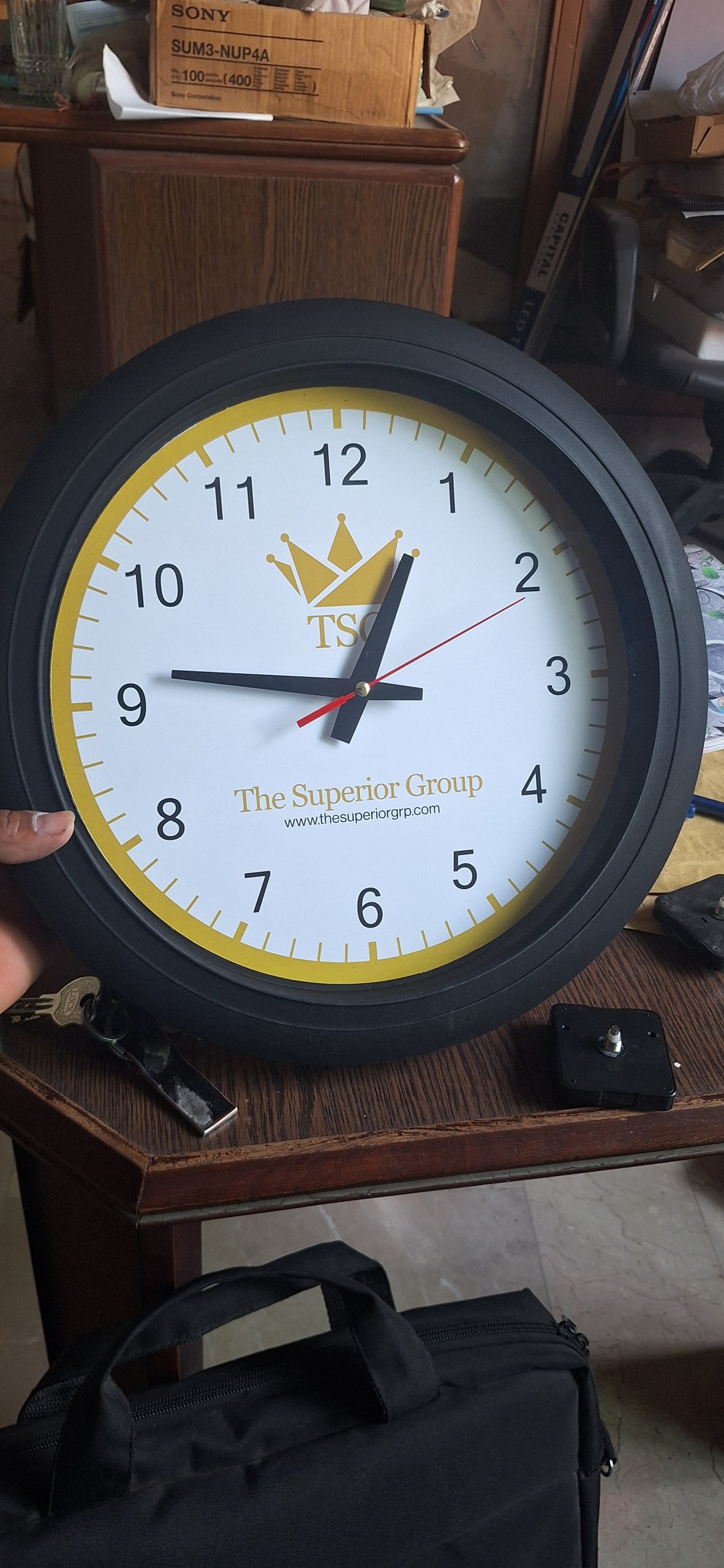 Premium Corporate Wall Clock - Image 4